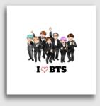 Los Polos BTS 2.0 vászonkép