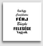 Los Polos Csodás férj, büszke feleség vászonkép