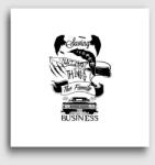 Los Polos Supernatural - The family business vászonkép