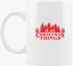 Los Polos Christmas things Stranger Things bögre