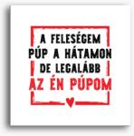 Los Polos A feleségem púp a hátamon de az én púpom páros vászonkép