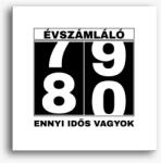 Los Polos Évszámláló 80 éves szülinapi póló