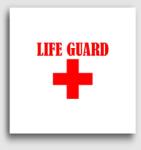 Los Polos Lifeguard vászonkép