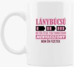 Los Polos Lánybúcsú betöltése folyamatban Menyasszonynak bögre