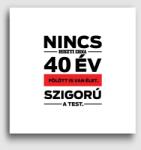 Los Polos Nincs hiszti! születésnapi vászonkép (választható névvel és évvel)