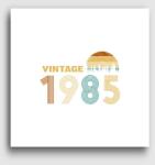 Los Polos Vintage születésnapos vászonkép