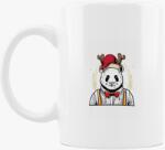 Los Polos Karácsonyi Panda bögre