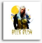 Los Polos Billie Eilish vászonkép