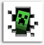 Los Polos Minecraft zombi vászonkép