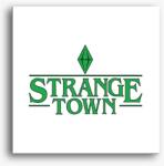 Los Polos Sims Strange Town vászonkép