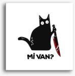 Los Polos Macska Mi van? vicces vászonkép