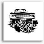 Los Polos Carry on my wayward son vászonkép