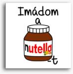 Los Polos Imádom a Nutellát vászonkép