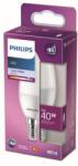 Philips 8719514309548 LED izzó 5W/40W | E14 | 470lm | 4000K | B35