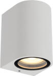 Lucide 69801/01/31 kültéri fali lámpa Zaro 1x35W | GU10 | IP44 - fehér, spot, szabályozható