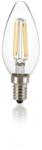 Ideal Lux 188928 LED izzó Filament B35 1x4W | E14 | 320lm | 3000K - szabályozható, átlátszó