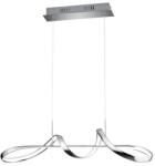 TRIO R37091106 LED mennyezeti függőlámpa Perugia 1x37W | 4500lm | 4000K - szabályozható, Dimmer Switch, króm