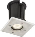 GLOBO 31101 kültéri süllyesztett spotlámpa a földbe Style II 1x40W | GU10 | IP65 - rozsdamentes acél