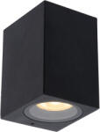 Lucide 69800/01/30 kültéri fali lámpa Zaro 1x35W | GU10 | IP44 - fekete, spot, szabályozható