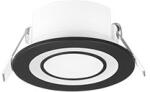 TRIO 652510132 LED süllyeszthető mennyezeti lámpa Core 1x5W | 450lm | 3000K - fekete