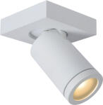 Lucide 09930/05/31 mennyezeti spotlámpa 1x5W | LED GU10 | 320lm | 2200K/3000K | IP44 - az izzó a csomag tartalma, fehér, állítható, szabályozható, CCT