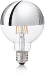 Ideal Lux 135526 LED izzó Filament G95 1x9W | 930lm | 3000K - króm