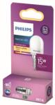 Philips 8718699771959 LED izzó 1x3, 2W | E14 | 250 lm | 2700K - melegfehér, matt fehér, hűtőszekrényhez