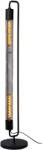 Lucide 05733/02/30 CALIXT álló díszlámpa E27 | 2x25W - fekete