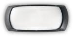 Ideal Lux 123783 kültéri fali lámpa Francy 1x23W|E27|IP66 - fekete