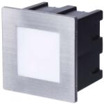 EMOS ZC0109 LED kültéri süllyeszthető lámpa 1x1, 5W | 75lm | 3000K | IP65 - meleg fehér, rozsdamentes acél