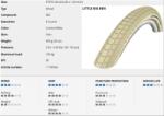 Schwalbe Külső 622-40 (28x1.50) Little Big Ben Act Hs439 Kg Sbc Krém Ref Tw 695g