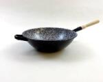  Wok serpenyő nyeles 30 cm zománcozott II. o. TEFWOKNY (TEFWOKNY)