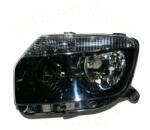 Dacia Duster 2010-2013 - FSZ H7/H1 bal, fekete házas (bel. áll. is. ) TYC