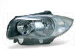 BMW 1 2007-2011 E87/E81 - Fényszóró 2H7 bal, fek. h. -09.03. (motoros) TYC