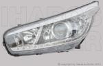 Kia Ceed 2015-2018 - FSZ 3H7+LED bal, nap. f. , stat. kanyark. , fekete h. TYC