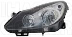 Opel Corsa D 2006-2014 - Fényszóró H7/H1 bal fekete házas (motoros) TYC