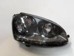 VW Golf V 2003-2008 - Fényszóró 2H7 jobb fekete házas (motorral) TYC