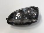VW Golf V 2003-2008 - Fényszóró 2H7 bal fekete házas (motorral) TYC