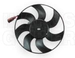 VW Polo 2009-2014 - Ventilátor motor lapáttal jobb (150W 295 mm) *