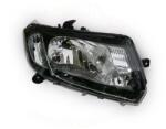 Dacia Sandero 2012-2016 - Fényszóró H4 jobb fekete h. (manuális) DEPO