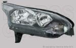 Ford Transit Connect-Tourneo 2013-2018 - FSZ H7/H15 jobb+DRL fekete házas (motorral) TYC
