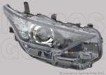 Toyota Auris 2015-2019 - Fényszóró HIR2/LED jobb, V. -típ. (motoros) DEPO