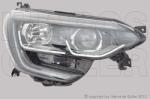 Renault Megane 2016-2020 - FSZ 2H7+LED jobb, fekete ház. (motorral) TYC