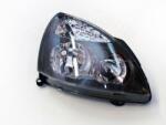 Renault Clio 2006-2009 Campus - Fényszóró H7/H1 jobb fekete h. (motoros) TYC