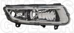 VW Polo 2009-2014 - Ködlámpa H8 jobb nap. f. , stat. kanyark. króm TYC