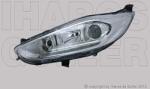 Ford Fiesta 2013-2017 - FSZ H7/H1/LED bal króm, DE. , + napf. motorral TYC