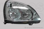 Renault Clio 2009-2012 Campus - Fényszóró H7/H1 jobb (króm házas) DEPO