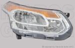 Citroen C3 2009-2017 Picasso - FSZ H1/H7+napp. f. jobb króm h. (motorral) DEPO