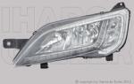 Citroen Jumper 2014-2023 - FSZ 2H7/LED napp. f. bal, ledvez. nélk. króm h. DEPO*