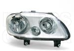 VW Caddy 2004-2009 - FSZ H7/H1 jobb króm h. (motoros) VISTEON-tip. TYC